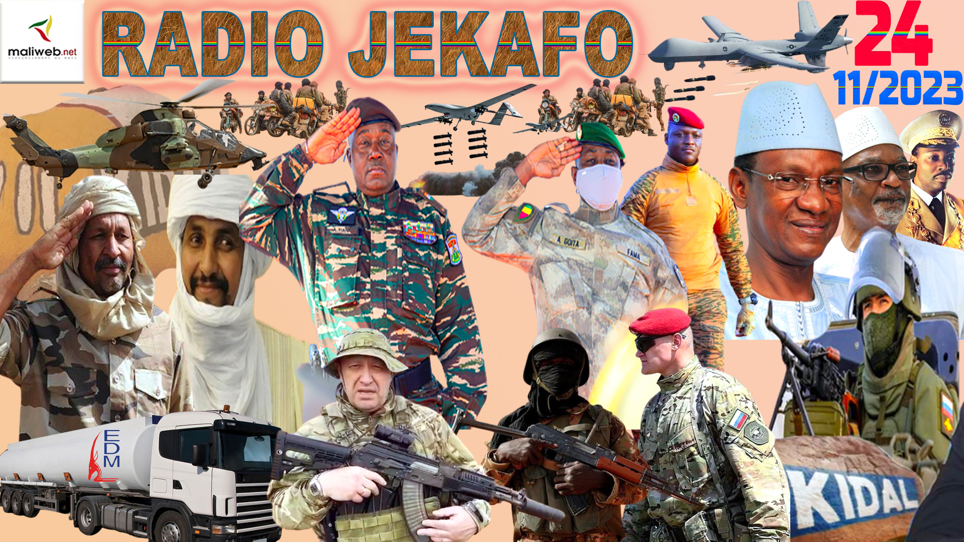 La Revue de Presse de la RADIO JEKAFO du 24 OCTOBRE 2023