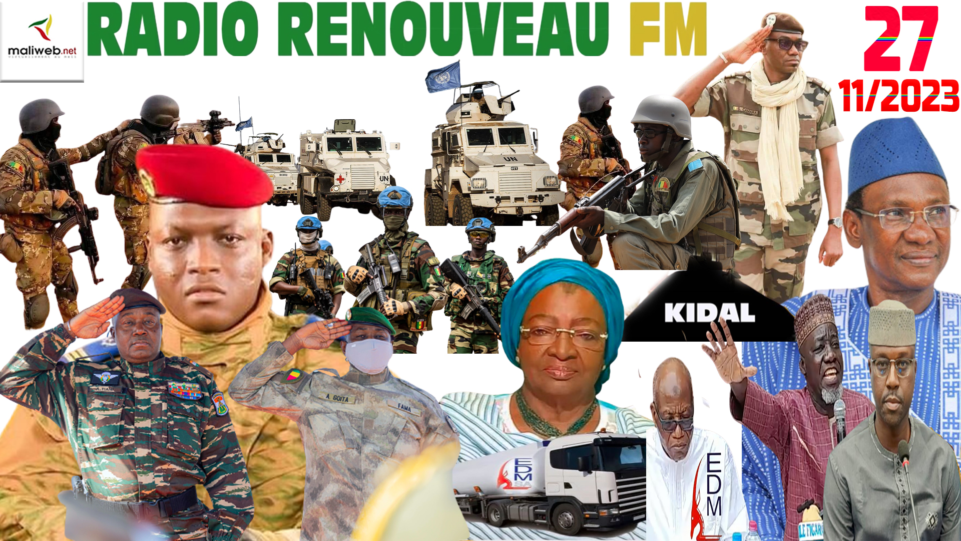 La Revue de Presse de la RADIO RENOUVEAU FM du 27 OCTOBRE 2023