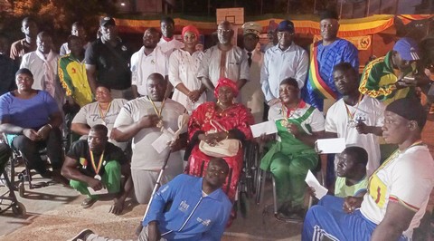 Coupe "Assimi Goïta" d'haltérophilie :  La solidarité vis-à-vis des personnes handicapées