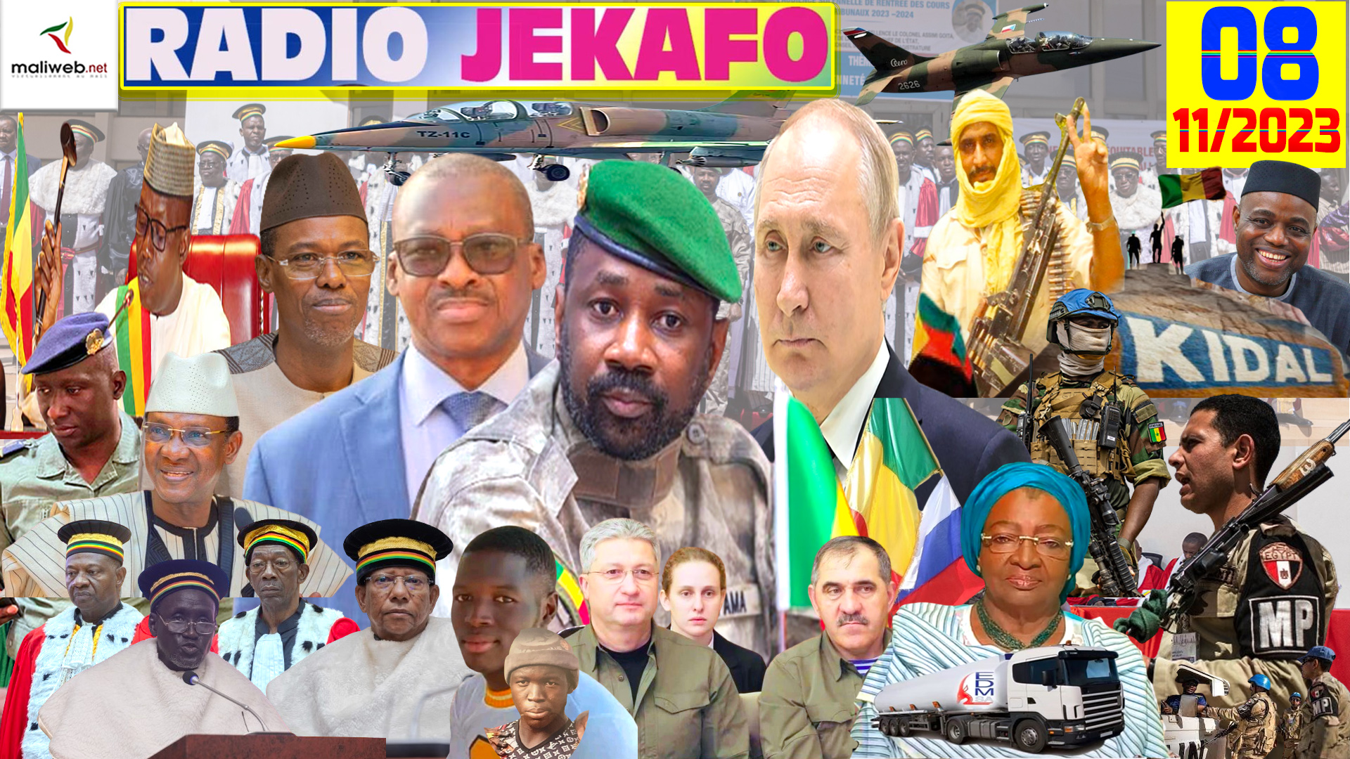 La Revue de Presse de la RADIO JEKAFO du 08 DÉCEMBRE 2023