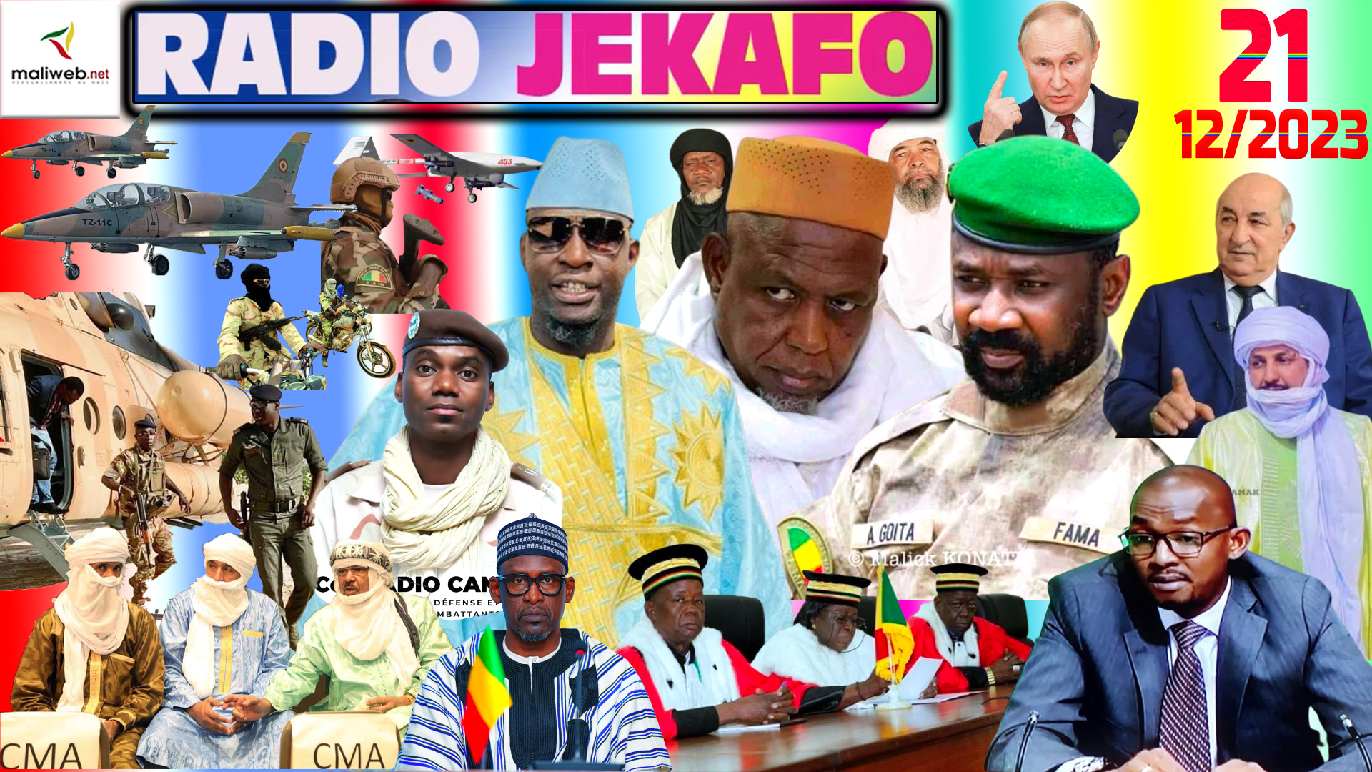 La Revue de Presse de la RADIO JEKAFO du 21 DÉCEMBRE 2023