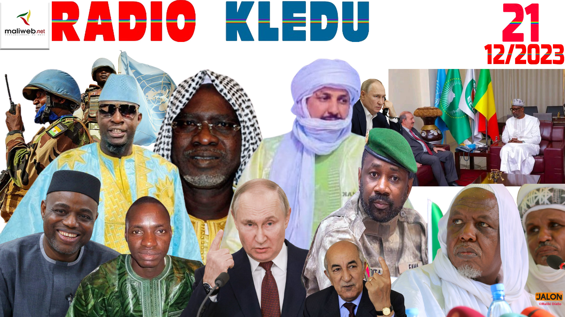 La Revue de Presse de la RADIO KLEDU du 21 DÉCEMBRE 2023