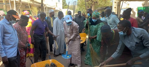 Mairie du district de Bamako : l’agent intérimaire, Ali Issa Guiteye, lance l’initiative assainissement ‘’ Maliko’’