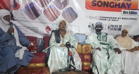 1ère  édition du festival des communautés de culture Songhay :  Du 15 au 17 février 2024 au Palais de la Culture de Bamako