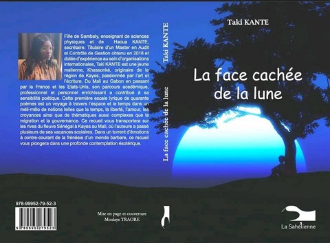 Littérature : «  La Face cachée de la lune », le  recueil poétique de Taki Kanté