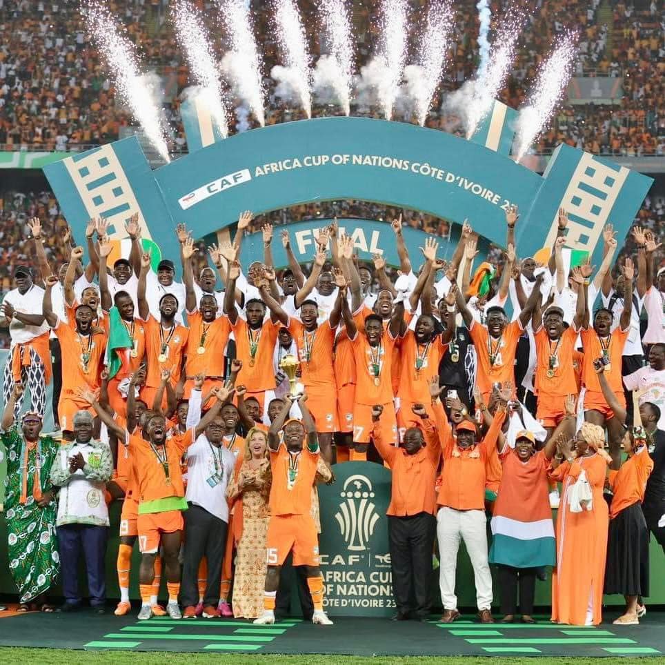 CAN CAF Total Energies 2023 : La Côte d’Ivoire domine le Nigeria et remporte le trophée