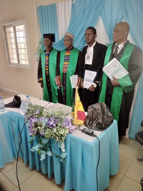 Graduation  à la FMOS-USTTB /  Ousmane Sall décroche son Doctorat  avec  mention Très Honorable