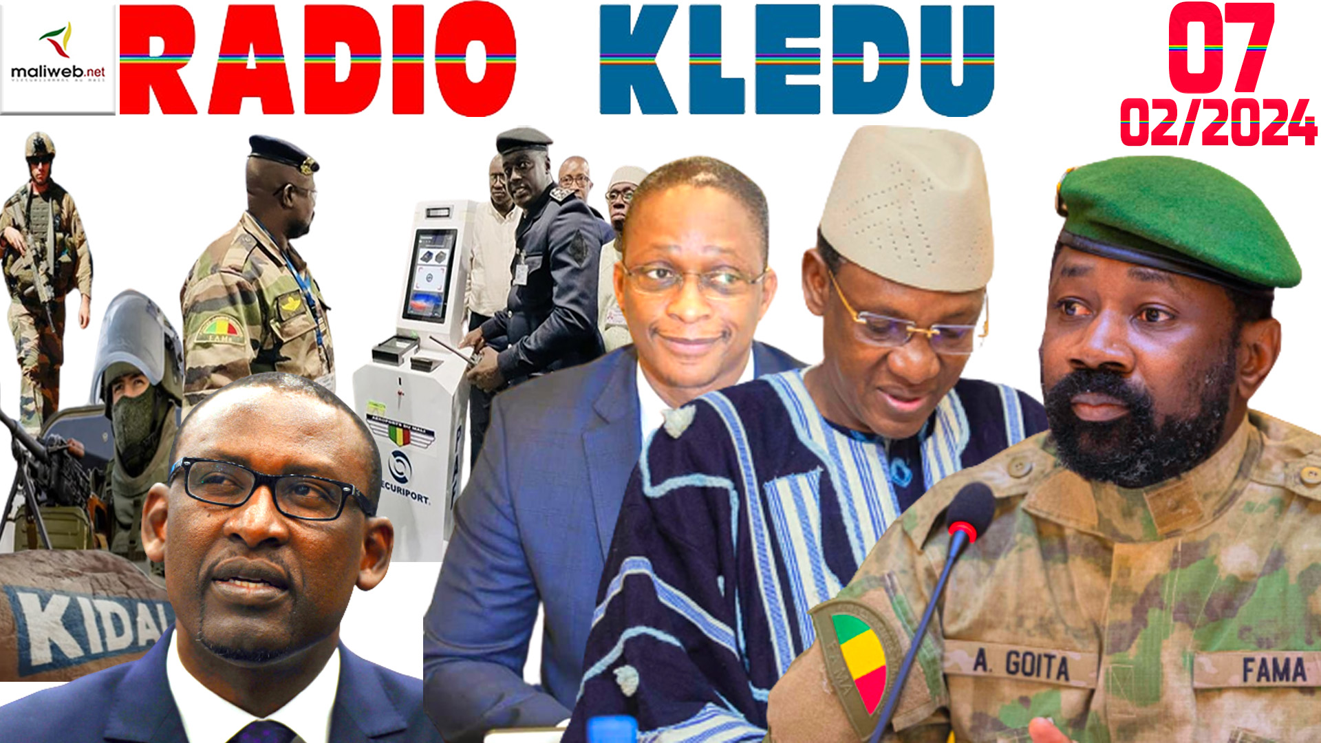 La Revue de Presse de la RADIO KLEDU du 07 FEVRIER 2024