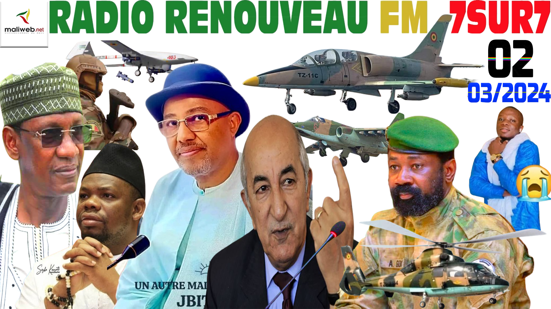 Emission 7SUR7 de la RADIO RENOUVEAU FM du 02 mars 2024