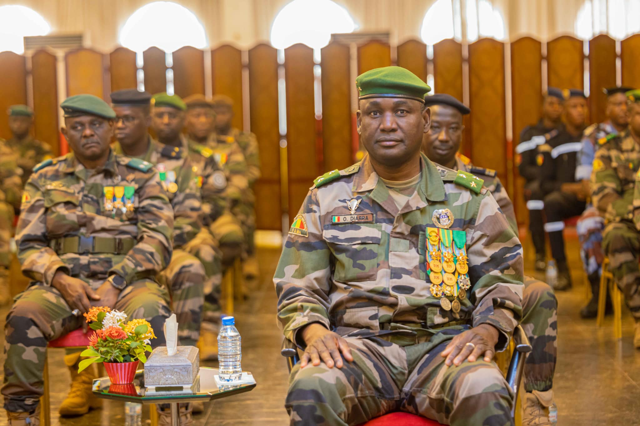 Mali : le président de transition satisfait des résultats engrangés par l'armée en 2023