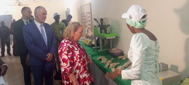 La représentante spéciale de l’Union européenne pour le Sahel en visite à l’ICRISAT