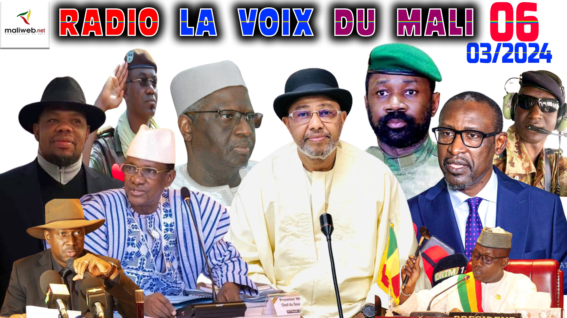 La Revue de Presse de la RADIO LA VOIX DU MALI du 06 MARS 2024