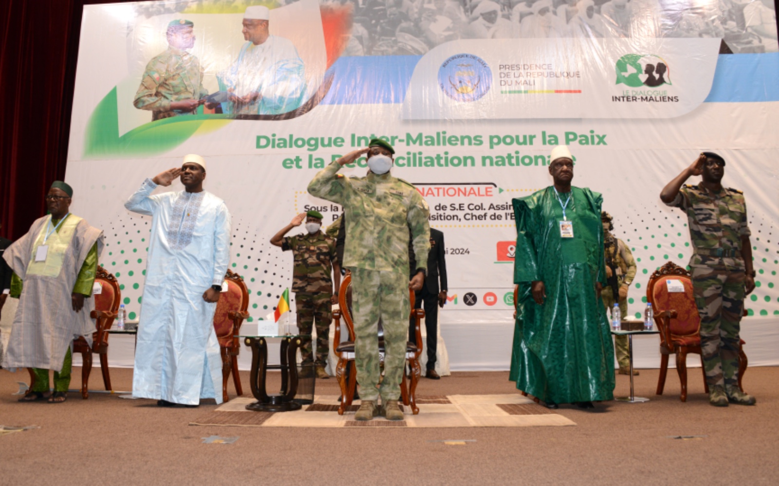 Mali : la phase nationale du dialogue inter-maliens pour la Paix et la réconciliation nationale s’ouvre ce lundi à Bamako