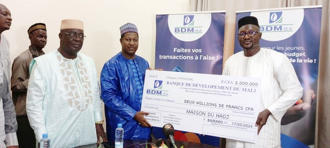 Hadj 2024 : Le Groupe BDM-SA accompagne les pèlerins maliens