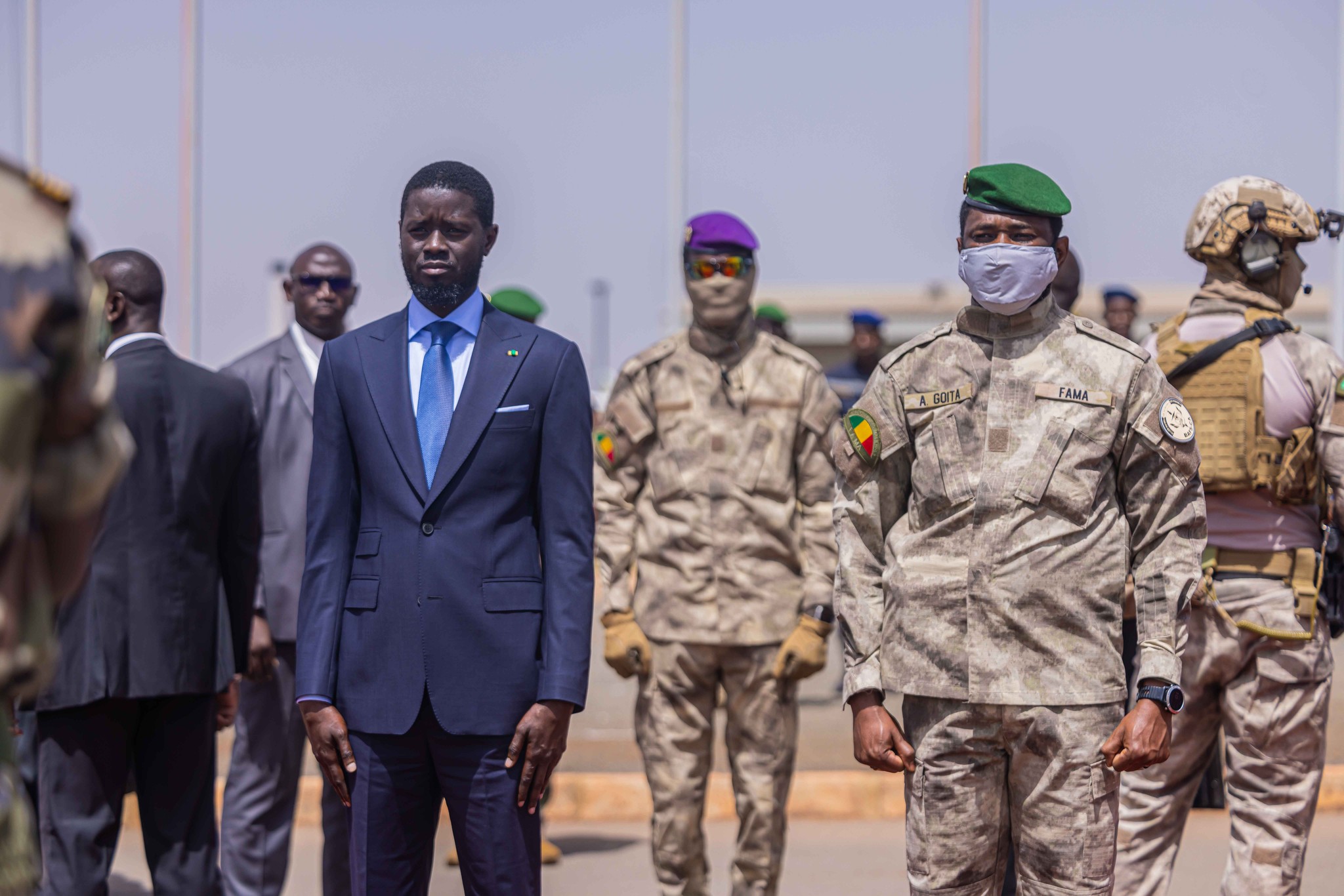 A Bamako, le Président Sénégalais Bassirou Diomaye Faye  a salué : ‘’La résilience du peuple malien’’