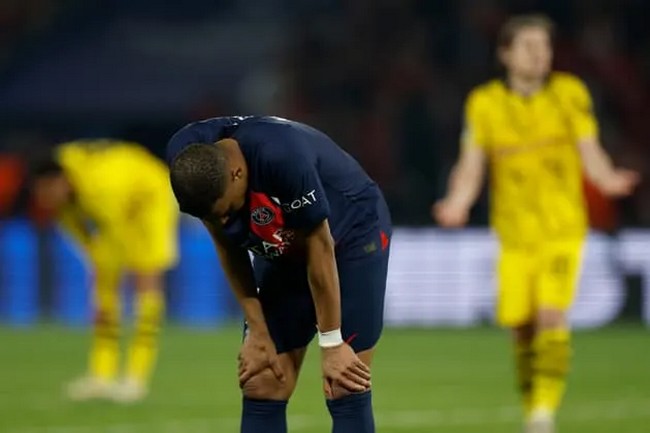 Ligue des champions: terrible désillusion pour le PSG, éliminé par Dortmund aux portes de la finale