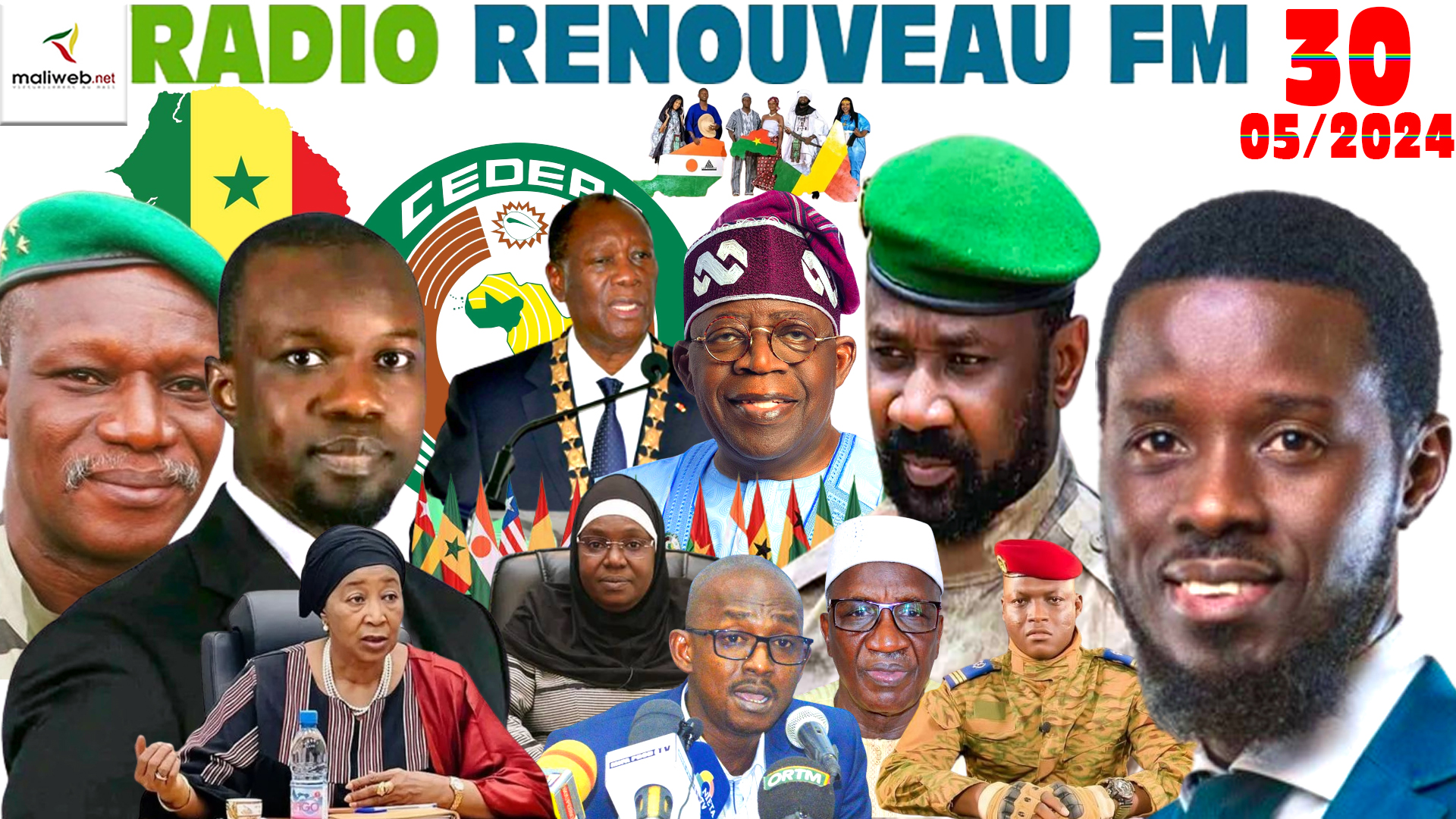 La Revue de Presse de la RADIO RENOUVEAU FM du 30 MAI 2024