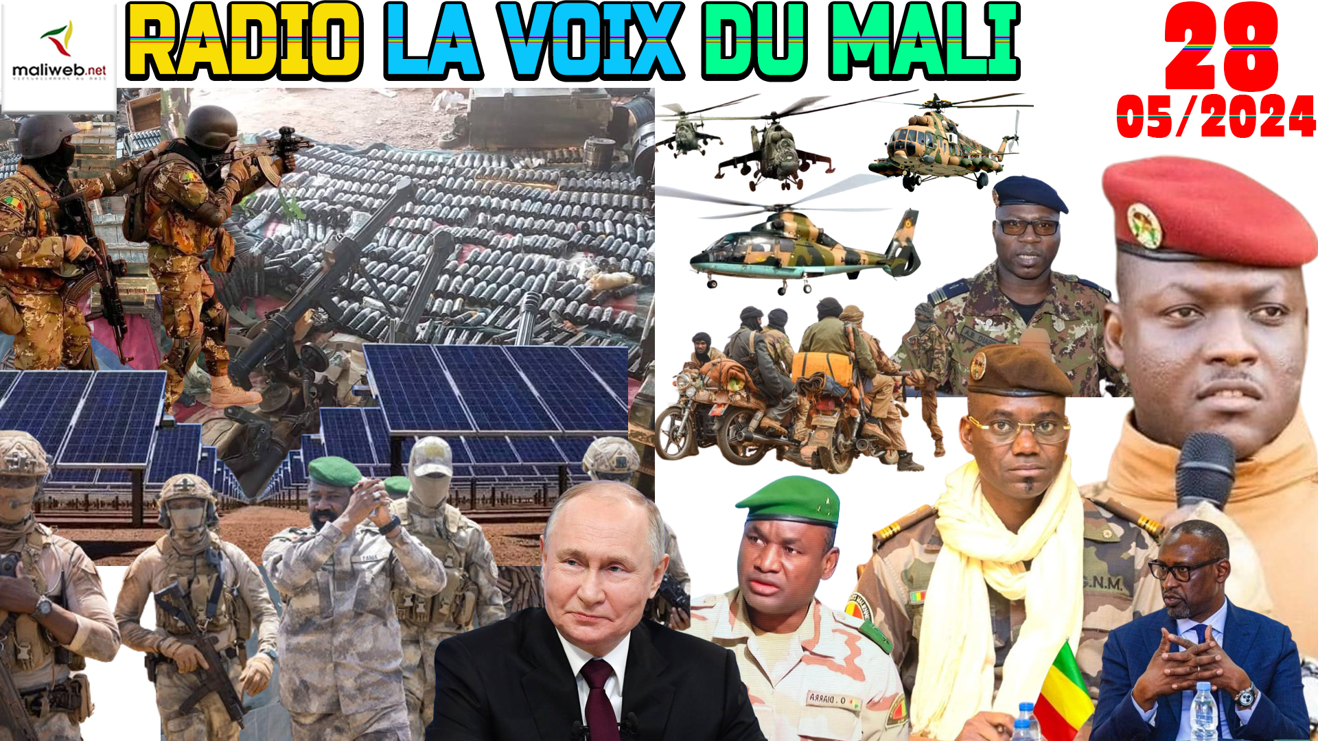 La Revue de Presse de la RADIO LA VOIX DU MALI du 27 MAI 2024