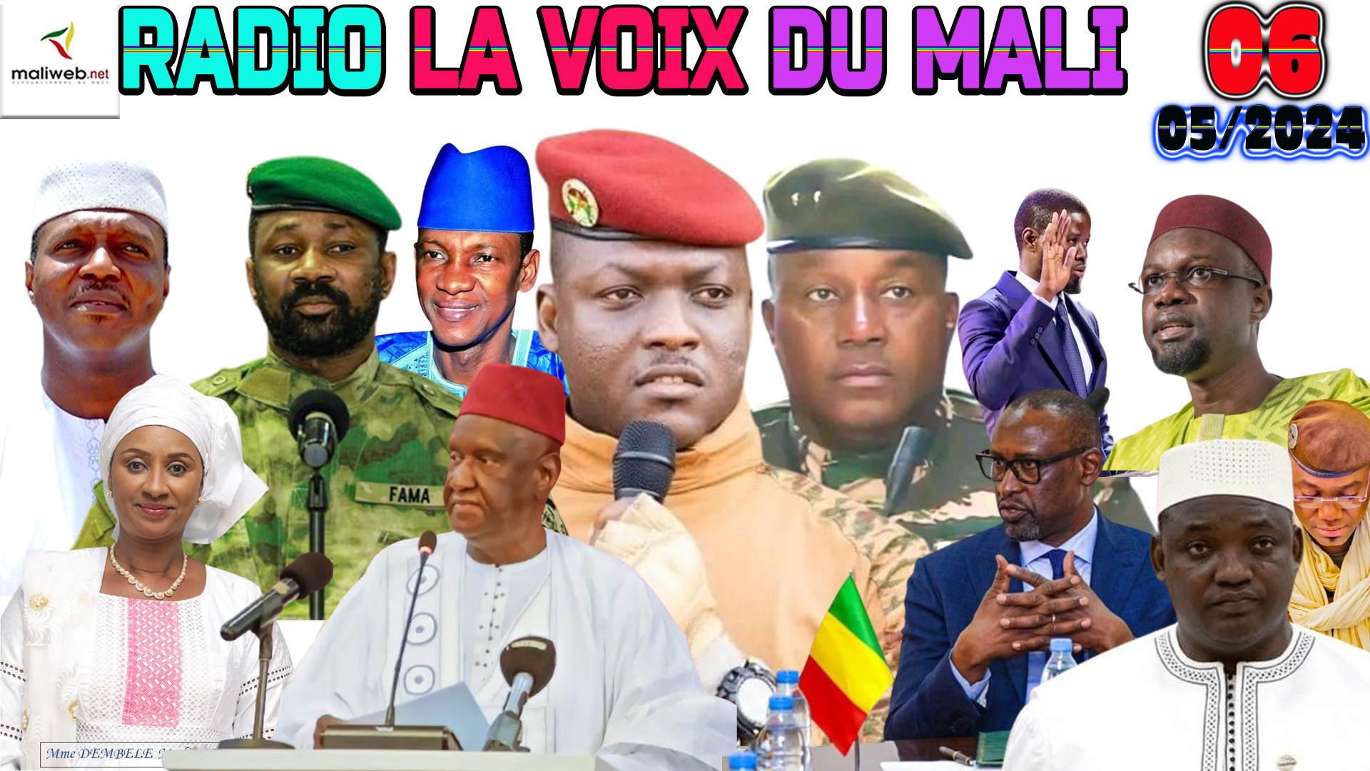 La Revue de Presse de la RADIO LA VOIX DU MALI du 06 MAI 2024