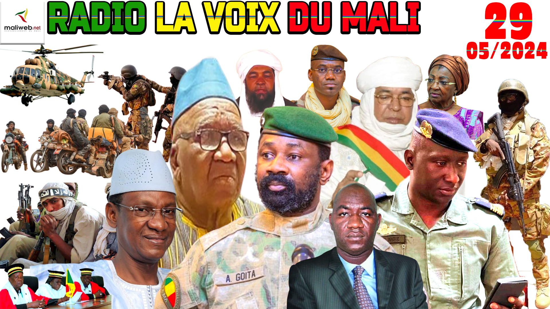 La Revue de Presse de la RADIO LA VOIX DU MALI du 29 MAI 2024