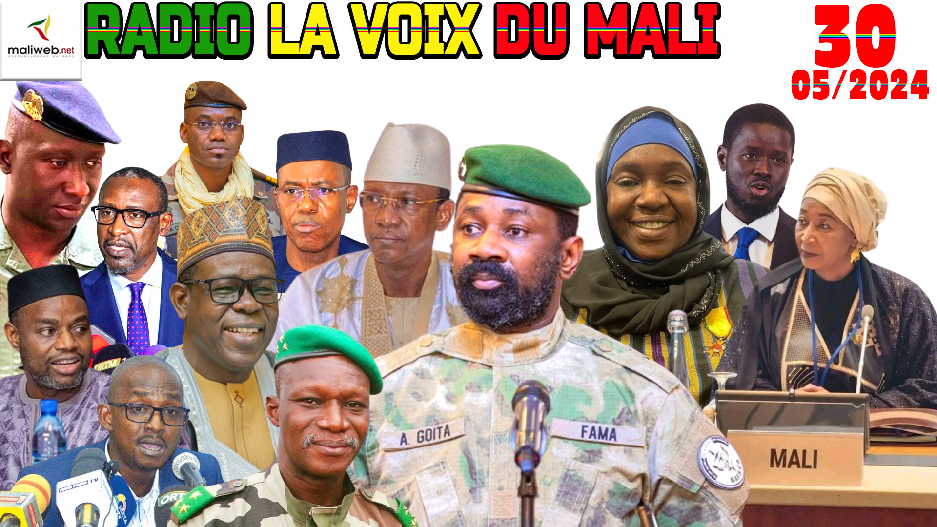 La Revue de Presse de la RADIO LA VOIX DU MALI du 30 MAI 2024