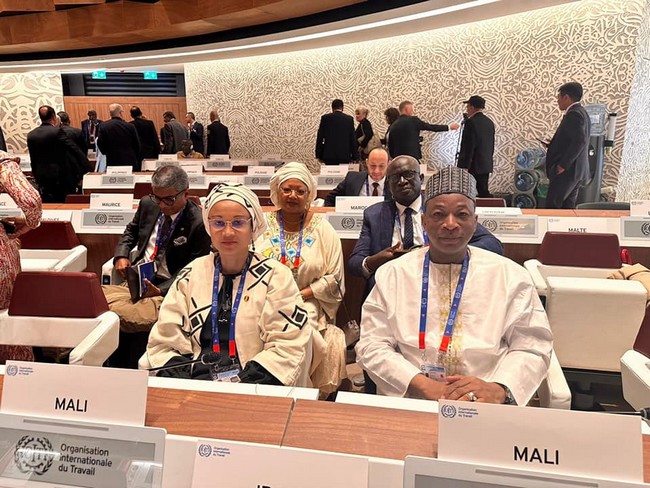 Conférence internationale du travail :    Le Mali qualitativement bien représenté à Genève