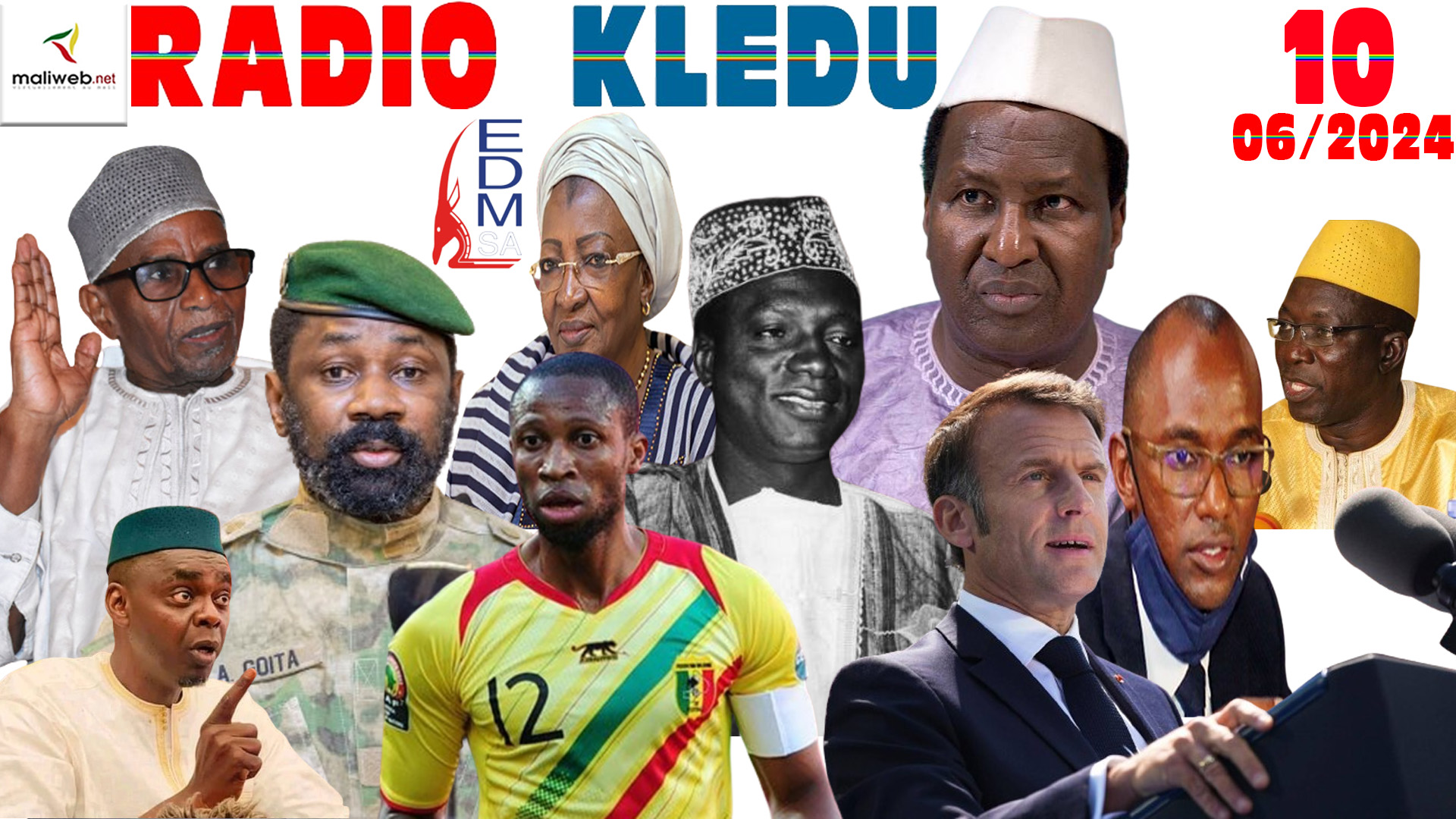 La Revue de Presse de la RADIO KLEDU du 10 JUIN 2024