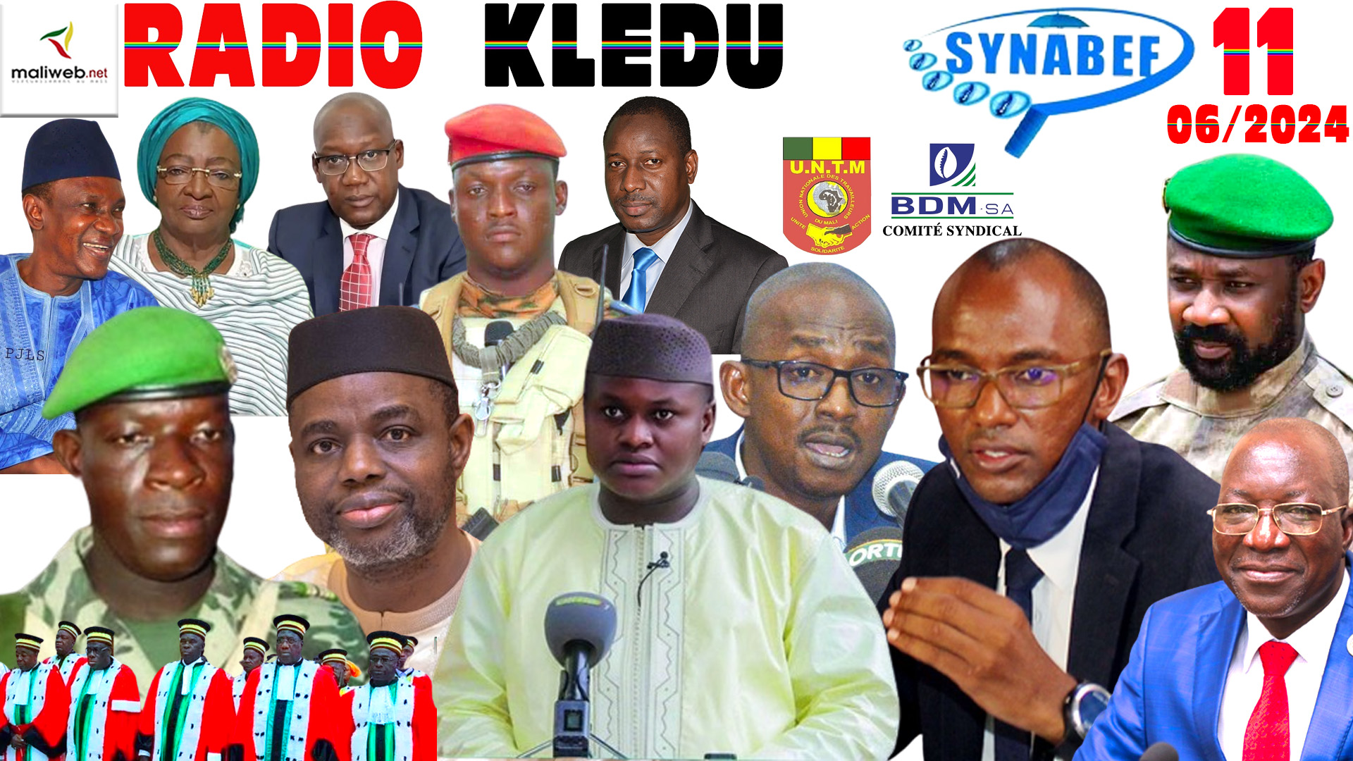 La Revue de Presse de la RADIO KLEDU du 11 JUIN 2024