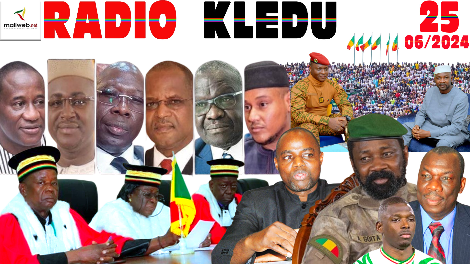 La Revue de Presse de la RADIO KLEDU du 25 JUIN 2024