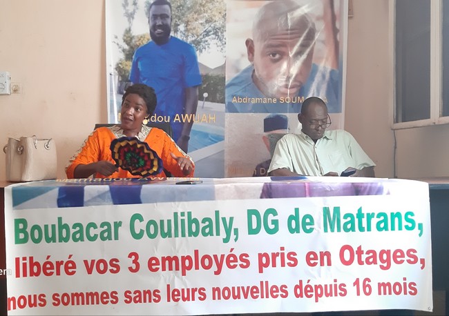 16 mois après la disparition de Mamadou Awuah de Matrans transit-  logistiques Farima Coulibaly sollicite l’implication des plus hautes autorités pour retrouver son fils