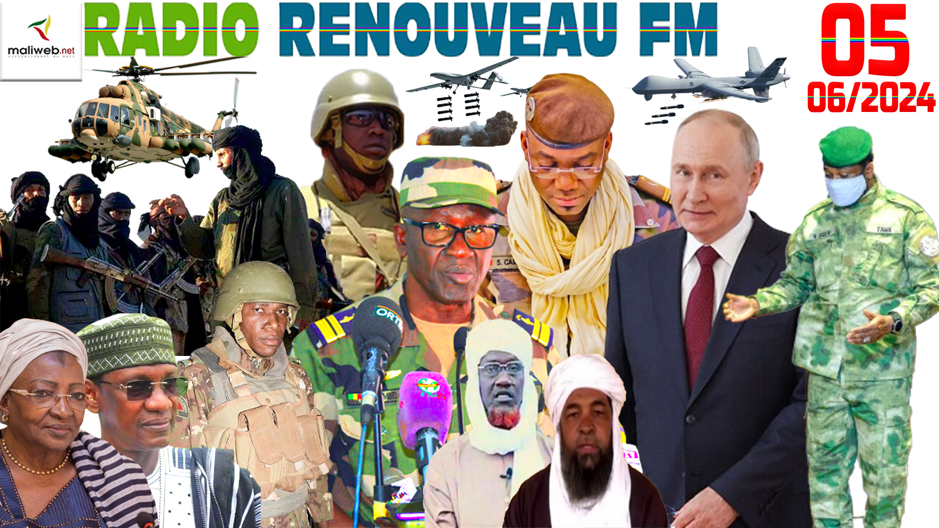 La Revue de Presse de la RADIO RENOUVEAU FM du 05 JUIN 2024