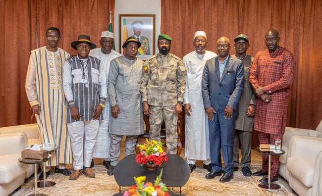 Audience du Président de la Transition avec la Confédération des Producteurs de Coton du Mali